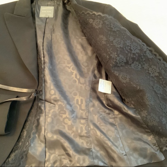 Jasper & Company ASL Wool Blend Blazer Jacket Classic Black Career size 2P - Picture 11 of 11